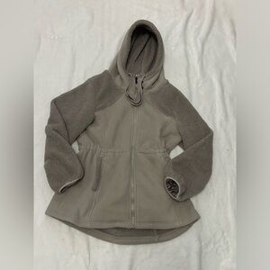 UGG Tan Hooded Pullover Jacket